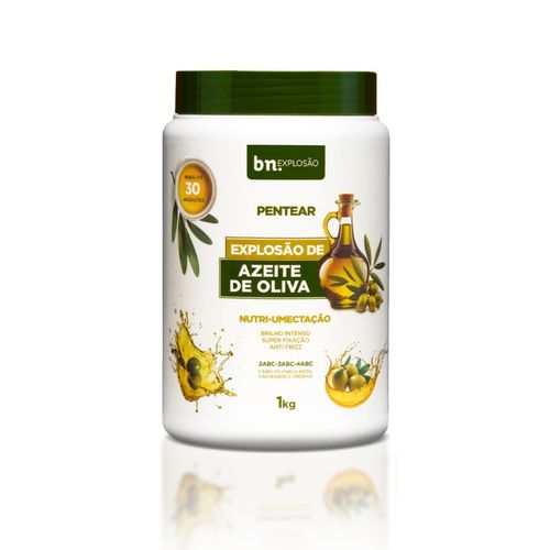 Creme de Pentear Explosão Azeite de Oliva 1Kg | bn.Cachos